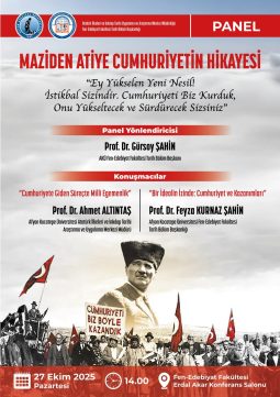 “Maziden Atiye Cumhuriyetin Hikayesi” Paneli
