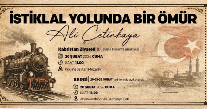 “Ali Çetinkaya Anma Programı” Konferansı